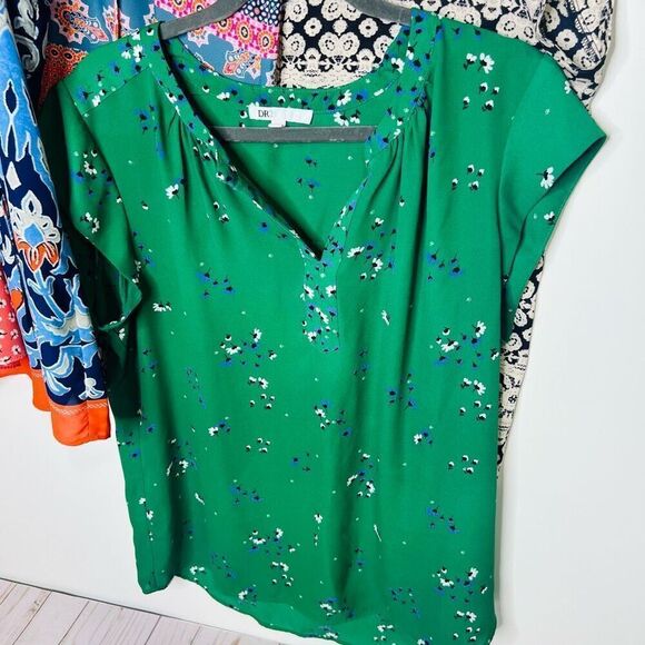 Mixed Blouse Bundle 5 florals bright colors - Picture 2 of 13